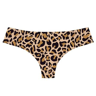 China Breathable Ready To Ship Sexy Leopard Print Panties Women Underwear for sale