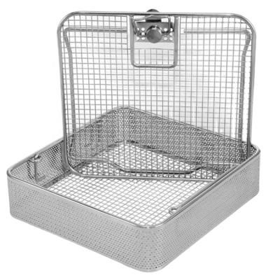 China Customized Viable Stainless Steel Wire Mesh Metal Storage Basket Medical Equipment Metal Wire Mesh Basket for sale