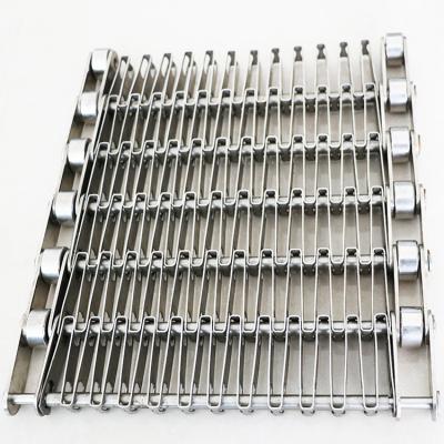 China Stainless Steel Honeycomb Conveyor Belt Fire Resistant Flat Wire Mesh Belt for sale