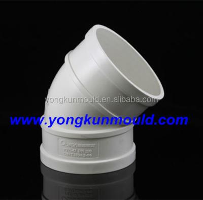 China PVC pipe fitting steel mould, elbow fitting mould, PVC pipe fittings making machinery for sale