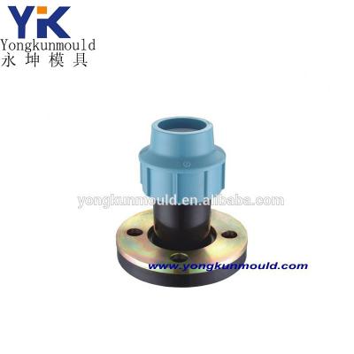 China Steel Plastic Pipe Fitting Mold PP Flange Molds for sale