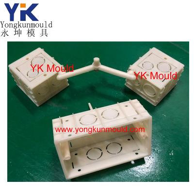 China ABS Junction Box Mold Steel Plastic Electric Wire Box Mold for sale