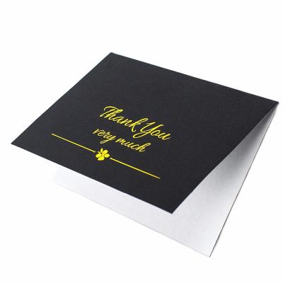 China Low Moq Luxury High Quality Luxury Custom Metallic Logo Paper Business Card /postcard/wedding foil card/thank you card for sale