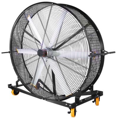 China HVLS Heavy Duty Industrial Gym Low Power Large Standing Mobile Fan for sale