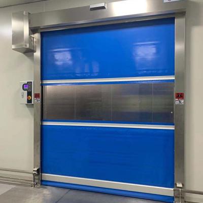 China Factory direct sale high quality high speed automatic windproof PVC roller shutter doors for sale