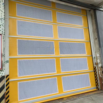 China Industrial PVC Windproof Shutter Doors Aluminum High Speed ​​Door for sale