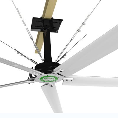 China New Factory Workshop PMSM Industrial Low Noise Motor Industrial Ceiling Fan for sale