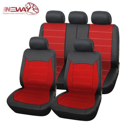 China Wholesale Custom Popular PU Leather Easy Clean Leather Car Seat Cover for sale