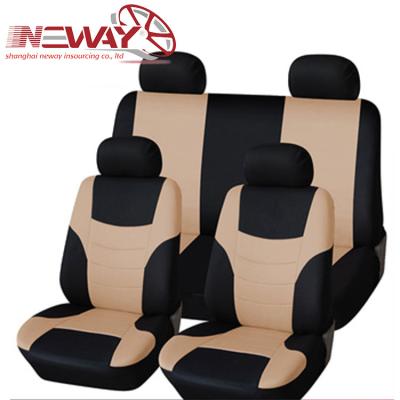 China Polyester Car Seat Covers For The Front And Rear Seat Car Seat Covers For Front And Rear Seat for sale