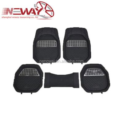 China Full Set Rubble Series Car Rubber High Quality Non-slip Mat for sale