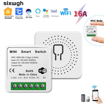 China Van de Schakelaarmini smart home modifier tuya Zigbee van DIY Homekit Slimme het Relaismodule Te koop