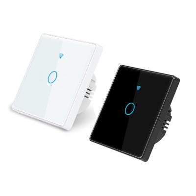 中国 Tuya WIFIのスマートな壁の接触スイッチ ガラス パネルLED 販売のため