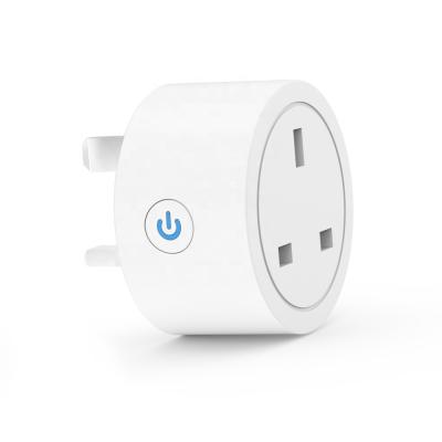 China Tuya 3.0 Zigbee Smart Socket UK Plug Realizes Smart Wifi Bulb Socket for sale