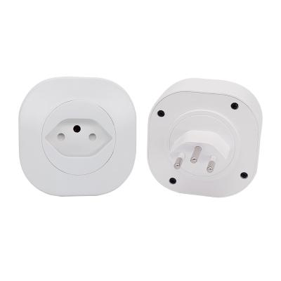 China PC ABS Zigbee Smart Socket 240V Smart Wifi Wall Socket for sale