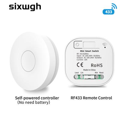 China Interruptor de la luz elegante blanco del hilo de la CA 100-240V Homekit del interruptor 86*86*40m m de Zigbee en venta