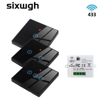 China 3.0 Wireless 2.4GHz WiFi Zigbee Touch Switch for sale