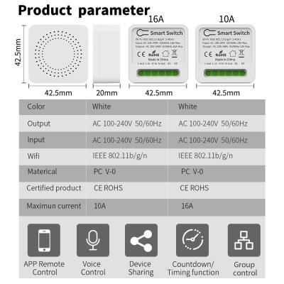 China App Controlled Wifi Smart Switches with AES Encryption Type for 50/60Hz Frequency for sale