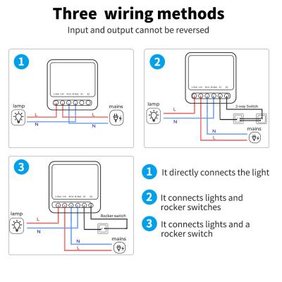 China AC/DC Power Supply Wifi Smart Switches with Voice Control and Remote Control for sale