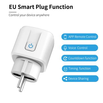 China Voice Control Smart Socket Plug With Countdown / Overload Protection zu verkaufen