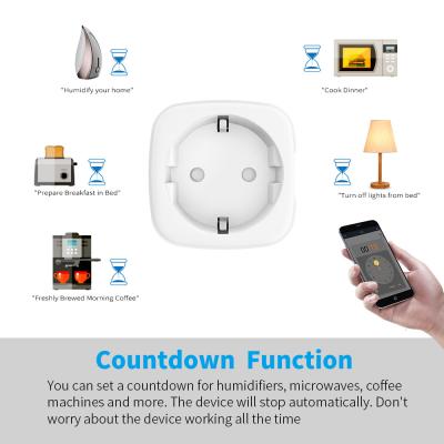 中国 IOS/Android Compatible Smart Socket Plug With App Control And Voice Control 販売のため