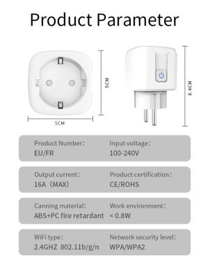 Κίνα 110-240V Smart Socket Plug with Timer Function and Energy Monitoring Available προς πώληση