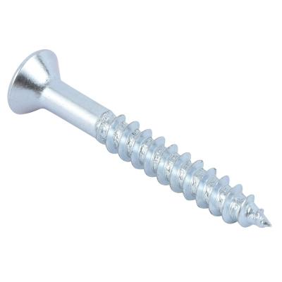 China Phillips Flat Wood Screw In Boxes Flat Head Carbon Steel Self Tapping Screw For Wood for sale