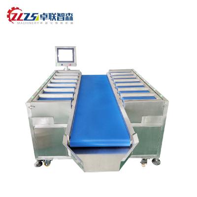 China Automatic Smart Fruit And Vegetable Weight Grading Sorter ZLPZ-400-150-14 ZLPZ -500-300-14 for sale