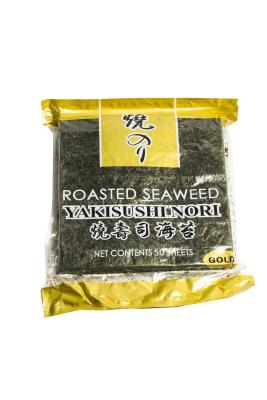 Cina Sushi giapponesi Nori Seaweed Dried Algae Sheets di Yaki di vuoto dell'OEM in vendita