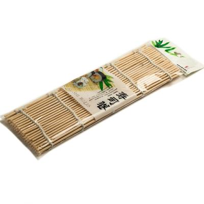 China Japanse Stijl 24cm 27cm Bamboesushi Mat White Natural Color Te koop