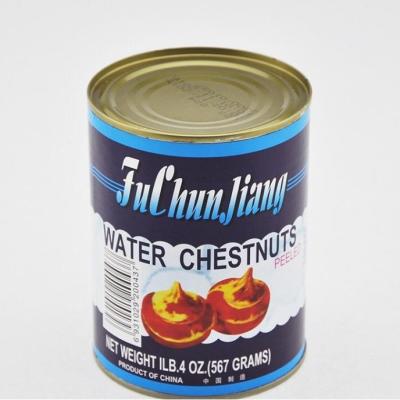 China Las legumbres de frutas conservadas dulces de 425g 567g riegan la castaña en jarabe en venta