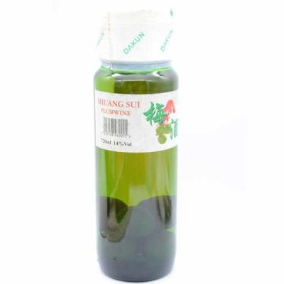 Cina OEM piccante bianco Plum Wine a scarso tasso di alcol del vino del giapponese di causa 720ml in vendita