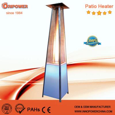 China Stocked CE Approved Floor Standing Decorative Outdoor Gas Heaters for sale