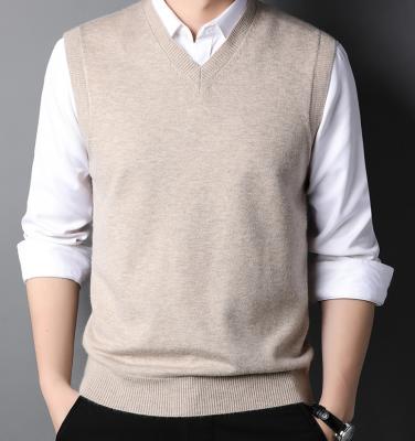 China 2021 Hot Selling Anti-wrinkle Gray Sleeveless Mens Argyle Men Sweater Vest for sale