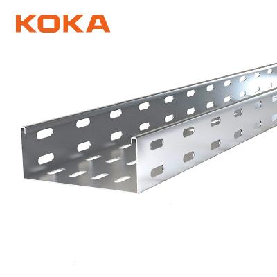 China Steel Hot Dipped Galvanized Perforated Stainless Steel Cable Tray Good Quality for sale