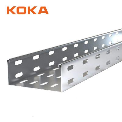 China Steel Hot Dipped Galvanized Perforated Cable Tray Cheap Prices for sale