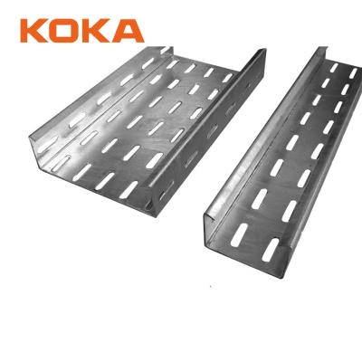 China Steel Hot Dipped Galvanized Perforated Cable Tray And Trunking for sale