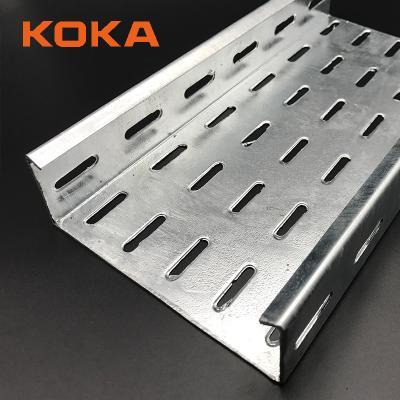 China Steel Hot Dipped Galvanized Pre-Galvanized Perforated Cable Tray Price for sale