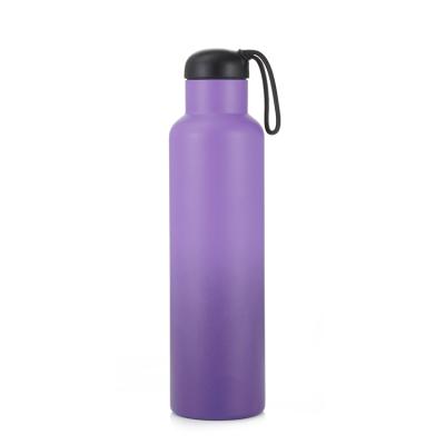 China Everich Gym Water Bottle Vacuum Flask Viable Stainless Steel Water Bottle Insulated Water Bottle With Straw for sale