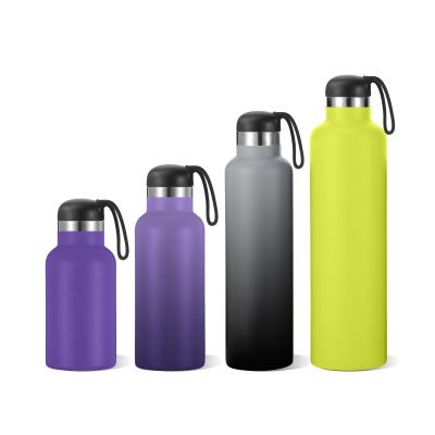 China Everich Iron Water Bottle Vacuum Flask Sustainable Water Bottle Insulated Stainless Steel Water Bottle With Straw for sale