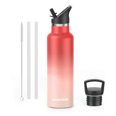 China Viable Standard Mouth Bottle Exquisite Structure Metal Water Bottle Insulated Stainless Steel Water Flask for sale