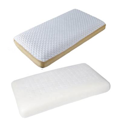 China Anti-Apnea Ergonomic Firm Memory Foam Sleep Orthopedic Airy Bed Pillow for sale