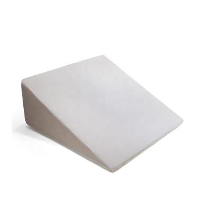 China Anti-Apnea Pregnancy Maternity Baby Support Bed Sleep Reading Triangle Memory Foam Back Wedge Pillow for sale