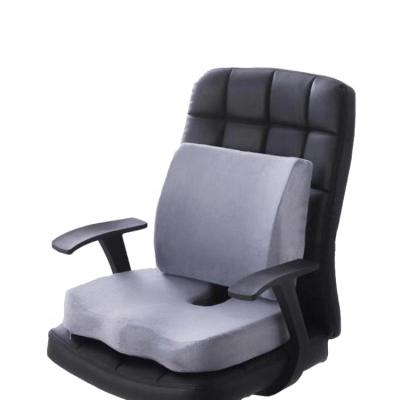 China Adult Memory Car Office Chair Lumbar Support Memory Foam Back Seat Cushion for sale