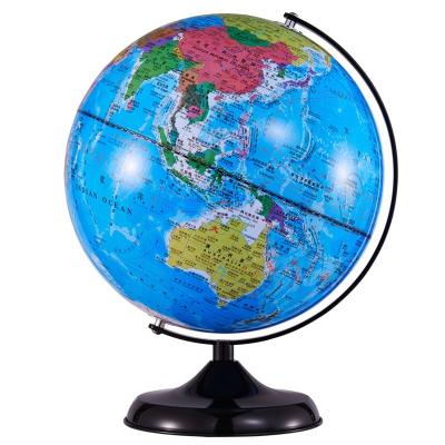 China Mordern Factory Wholesale 12 Inch PVC Plastic Globe Geography Educational Teaching Aids for sale