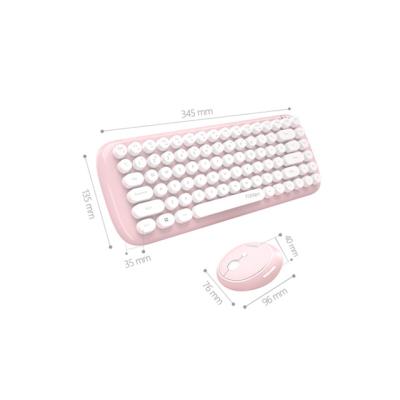 China New Arrival 2.4GHz Wireless USB One-handed Gaming Keyboard Plus Converter Multifunctional Key Combination for sale