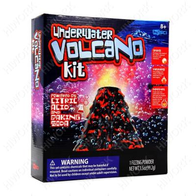 China High Quality DIY Baking Soda Learning Educational Toys Volcano Kit For Kids Underwater Science for sale