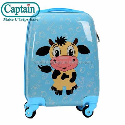 China Vacation Hot Sale Customize Cardboard Logo Carry On Anti-scratch Cabin Small Size Printing Suitcase Bag Luggage for sale