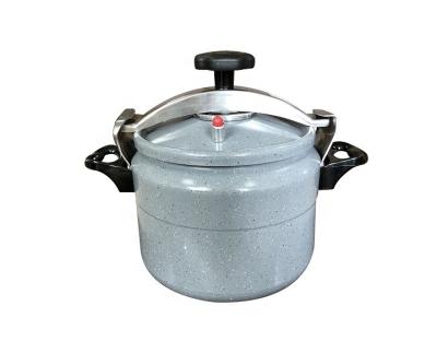 China Durable Full Aluminum Granite Paint Large Capacity Pressure Cooker With Ceramic Coating for sale