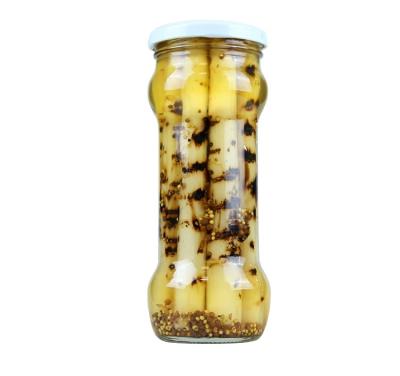 China Canned White Asparagus Fresh Canned Asparagus Vegetable Prices In Glass Jar for sale