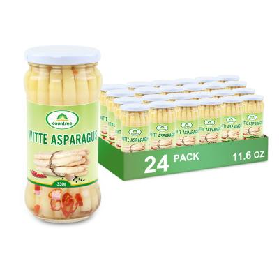 China Canned VegetablesFactory Supply Canned Grilled White Asparagus for sale